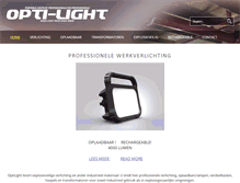 Tablet Screenshot of optilight.com